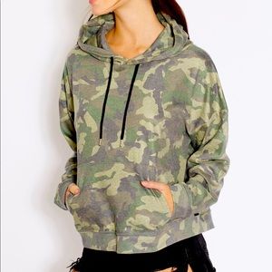 Camo Topshop hoodie